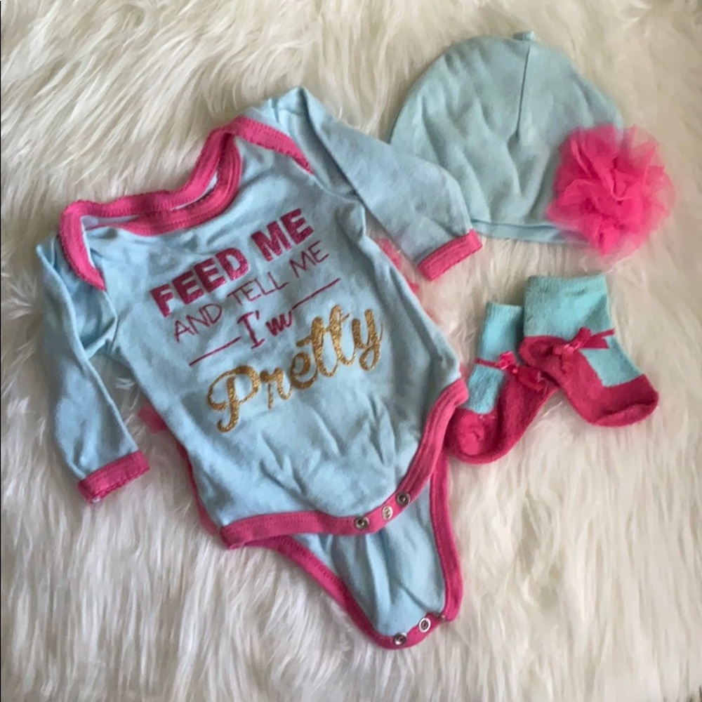 Buster Brown Girls’ Onesie Tutu Set